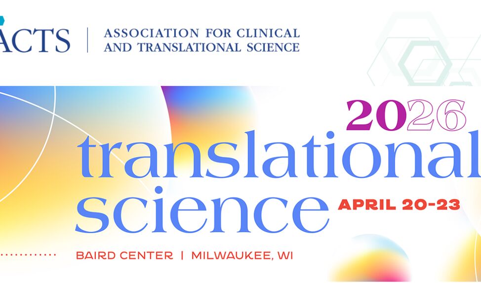 SC CTSI team members to present posters at the 2026 ACTS conference