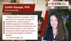 Interview with Dr. Caitlin Sayegh, PhD, KL2 award recipient