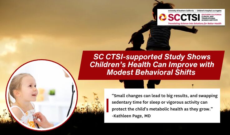 SC CTSI-supported Study Shows Children’s Health Can Improve with Modest Behavioral Shifts