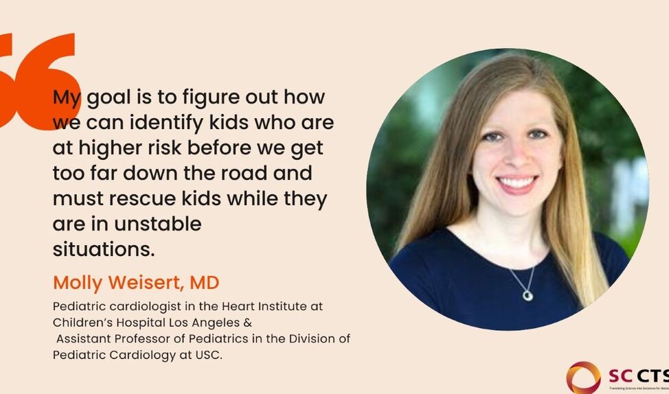 SC CTSI-linked biostatistician saves research project about risk factors in surgeries for congenital heart disease